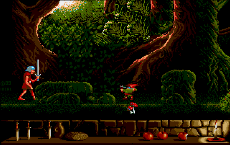 Fred - Atari ST game screenshot (1989) by Ubi Soft